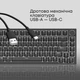 Клавіатура Ajazz AK820 Red Switch USB-C UA Black (AK820-R-B) - зображення 6