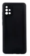 Чохол Silicone Cover для Samsung Galaxy A51 / A515 бампер із мікрофіброю чорний - зображення 1