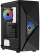 Корпус Aerocool Player-G-BK-v1 / Miditower / ATX / Glass / 2x120mm FRGB / Black - зображення 1