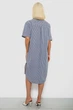 Платье AGER XL-XXL Сине-белый 257R173 - изображение 4