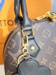 Сумка жіноча Louis Vuitton Alma коричнева монограм (074) - зображення 4