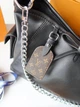 Сумка жіноча Louis Vuitton CarryAll Cargo Vibe PM чорна(072) - зображення 5