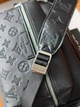 Сумка чоловіча месенджер Louis Vuitton Outdoor чорна (070) - зображення 8