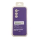 Чехол-накладка Liquid Silicone (AA) с защитой на камеру для Xiaomi Redmi 15 4G Elegant Purple - изображение 2