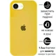 Чохол Silicone Premium case з захистом камери для iPhone 16e та iPhone 17e Full Camera Protective yellow 6256 - изображение 1