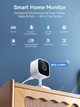 Внутренняя камера Outinput PC300 2K 3MP WiFi от сети (проводная), двухсторонняя связь (микрофон + динамик), ночное видение, комнатная камера видеонаблюдения - изображение 3