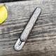 EDC Фіджет іграшка 2в1 слайдер спінер магнітний Стік Fidget Toy антістрес клацалка (сірий) - зображення 3