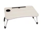 Складаний столик для ноутбука 60×40 см з підсклянником - зображення 1