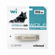 Портативний SSD Wibrand Wolf 512GB USB 3.2 Gen.2 Type-C/Type-A Read/Write 1000MB/s Сріблястий - изображение 2