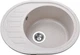 Кухонная мойка гранит GLOBUS LUX Arno 620х500 миндаль (000020963) - изображение 1