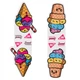 Закладки магнітні Yes Sweet Cream Ice cream, 2шт - зображення 2