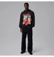 Кофта мужская Jordan Brooklyn Fleece Mens Pullover Hoodie Black M Чорний IF1843-045 - изображение 7