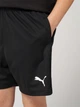 Детские шорты на резинке для футбола для мальчика Puma teamRISE Training Shorts Jr 65733703 134-140 см Black-White (4063697199330) - изображение 4