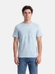 Футболка хлопковая длинная мужская Jack & Jones 12294514 5XL Celestial Blue (5715831684521) - изображение 1