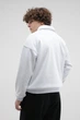 Свитшот – Поло на молнии мужской White 8XL - изображение 3