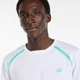 Чоловіча біла футболка New Balance Tournament Dry 52 (XL) (MT61L02KWT) - зображення 5
