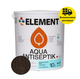 Антисептик для дерева ELEMENT Aqua Antiseptik Венге 10л - изображение 1