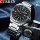 Годинник чоловічий Curren Aqua кварцовий з мінеральним склом 40 мм наручний годинник - зображення 5