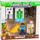 Набор делюкс из 6 коллекционных фигурок-топперов Minecraft одна фигурка-сюрприз Зомби (MC2060-2) - изображение 1