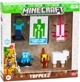 Набор делюкс из 6 коллекционных фигурок-топперов Minecraft одна фигурка-сюрприз Зомби (MC2060-2) - изображение 2