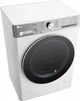 Пральна машина LG серії AI DD™ TurboWash™ 360˚ F2R9FC2E, фронтальна, вузька 47,5 см, 9 кг/5 кг, 1200 об/хв, клас E (A)/A/B, 12 програм, інверторний, пар, дисплей, WiFi, білий - зображення 4