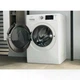 Стирально-сушильная машина Whirlpool серии FreshCare+ FFWDB 1176258 BCV UA, фронтальная, полноразмерная, 60,5 см, 11/7 кг, 1600, класс E (A)/A/A, 14 программ, пар, дисплей, инвертор, белый - изображение 9