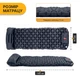 Надувний похідний килимок матрац LEOBRO Air Mat 190 x 60 см Blue (LB-1096) - изображение 2
