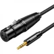 Кабель Ugreen AV182 3.5mm Male to XLR Female (2m) Black (20244) - изображение 1