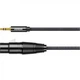 Кабель Ugreen AV182 3.5mm Male to XLR Female (2m) Black (20244) - изображение 2