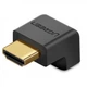 Переходник Ugreen HD112 HDMI to HDMI Angled Black (20109) - изображение 2