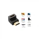 Переходник Ugreen HD112 HDMI to HDMI Angled Black (20109) - изображение 3