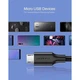 Кабель Ugreen US289 USB 2.0 to Micro USB (2m) White (60143) - изображение 3