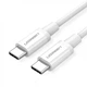 Кабель Ugreen US264 USB Type-C to Type-C (1m) White (60518) - зображення 1