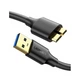 Кабель Ugreen US130 USB to Micro USB (0.5m) Black (10840) - изображение 1