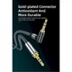Кабель Essager 90 Degree 3.5mm Jack to mini-jack 3.5mm (1.5m) Black (EYP35-WTA01) - зображення 3