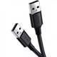 Кабель Ugreen US102 2.0 USB-A to USB-A (1.5m) Black (10310) - изображение 2