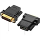 Переходник Ugreen DVI 24+1 Male to HDMI Female Black (20124) - изображение 2