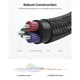 Кабель Ugreen AV112 3.5mm Male to 3.5mm Male (1m) Black (50361) - изображение 4