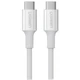 Кабель Ugreen US300 Type-C to Type-C 100W (2m) White (60552) - зображення 2