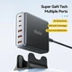 Сетевое зарядное устройство для Essager Engine 85W Desktop Charging Station Black (EZC85W-SXB0G-Z) - изображение 3