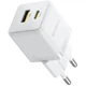 Сетевое зарядное устройство для Baseus Palm Fast Charger 30W Type-C+USB White (P1011160A213-00) - изображение 1