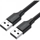Кабель Ugreen US102 USB-A 2.0 to USB-A (2m) Black (10311) - изображение 5