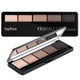 TopFace - Тіні для повік 5-колірні "Pro Palette Eyeshadow" [006 - матово-перл] - изображение 1