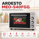 Піч електрична ARDESTO MEO-S40FGG 40 л 1300 Вт з конвекцією Сірий - зображення 2