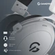 Бездротові навушники GamePro Asgard Skald Bluetooth 5.2 USB-ресивер 50h White (HSW160W) - зображення 7