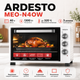 Піч електрична ARDESTO MEO-N40W 40 л 1300 Вт з таймером і внутрішнім освітленням Білий - зображення 2