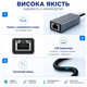 Мережевий адаптер USB 3.0 to RJ45 1000 Mbps Gigabit LAN 77780 - зображення 4