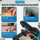 Акумуляторний безщітковий перфоратор SDS Plus KRAFFTEC 48 V 2.5 Дж з двома акумуляторами в кейсі - зображення 8