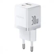 МЗП Baseus Palm Fast Charger 30W (Type-C + USB) 30W + Кабель Type-C to Type-C 60W (1m) - изображение 1