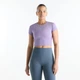 Женская фиолетовая футболка New Balance NB Harmony Fitted 40 (L) (WT61O2GJAA5) - изображение 1